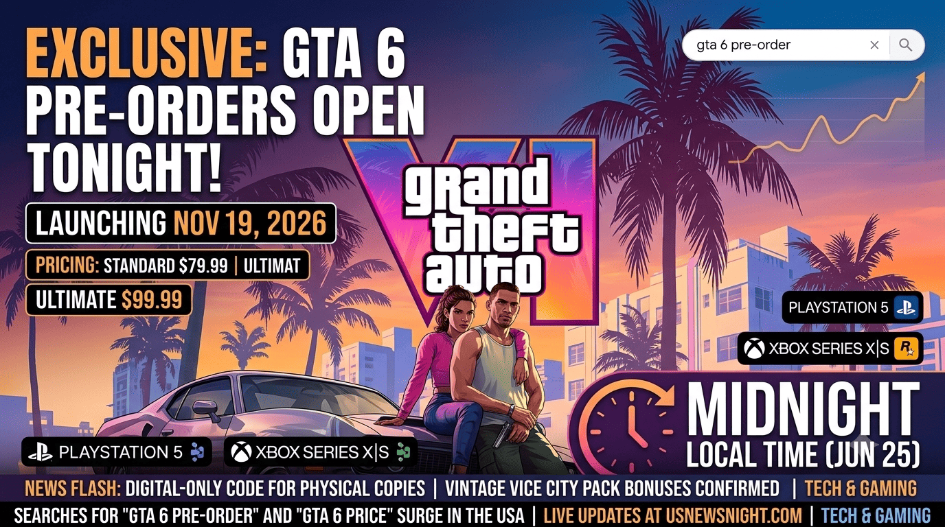 GTA 6 Pre-Orders Launch Tonight