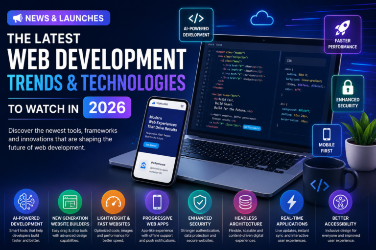 The Latest Web Development Trends and Technologies to Watch in 2026