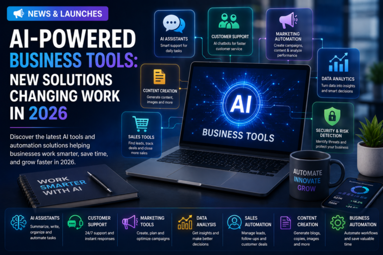 AI-Powered Business Tools: New Solutions Changing Work in 2026